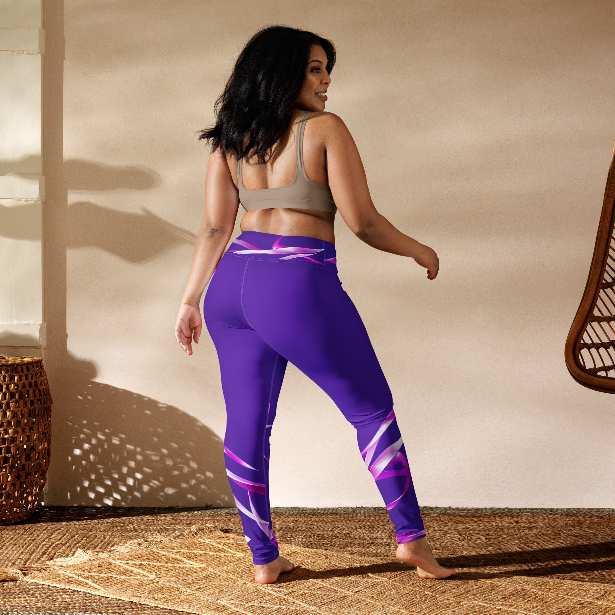 Unique Look Leggings. Gym or Yoga Pants. Abstract Modern Art Streetwear by WickedYo.